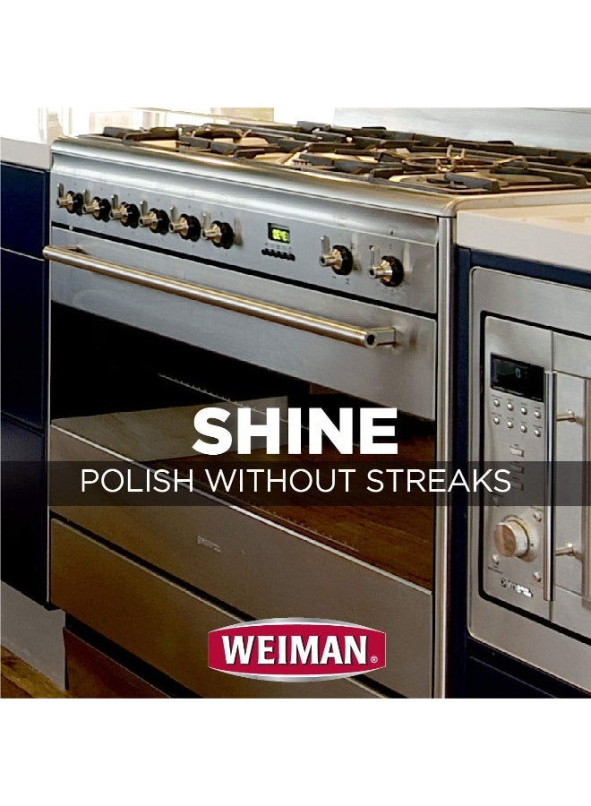 Weiman Stainless Steel Cleaner and Polish Trigger Spray 355ml Fingerprint Resistant Streak Free Shine for Refrigerators Ovens Dishwashers Kitchen Appliances Home Cleaning - Image 4